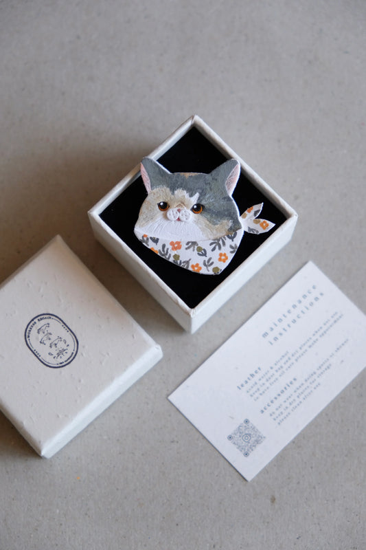 訂製貓貓似顏繪飾物 (頭部) - Workers Regain