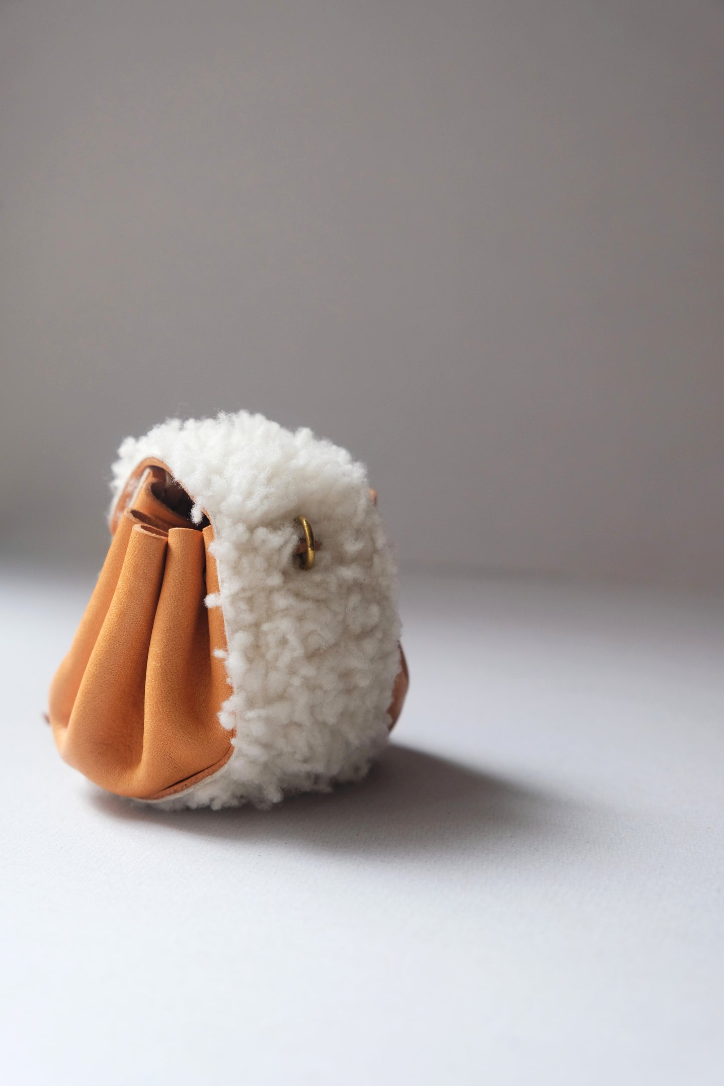 Backpack造型小包 (羊仔皮)