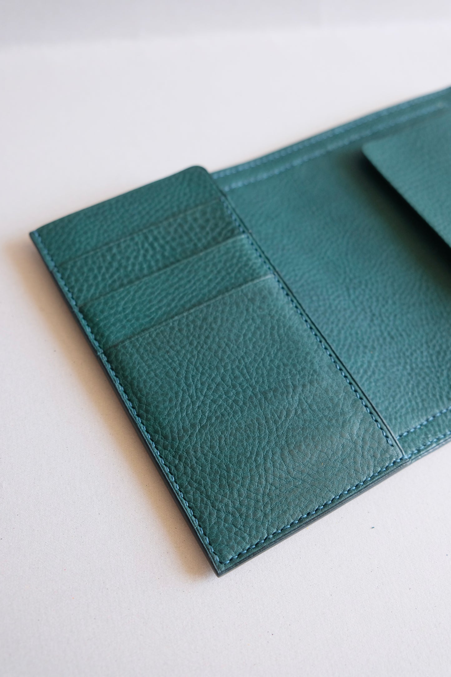 Harris Tweed 皮革拼布護照套