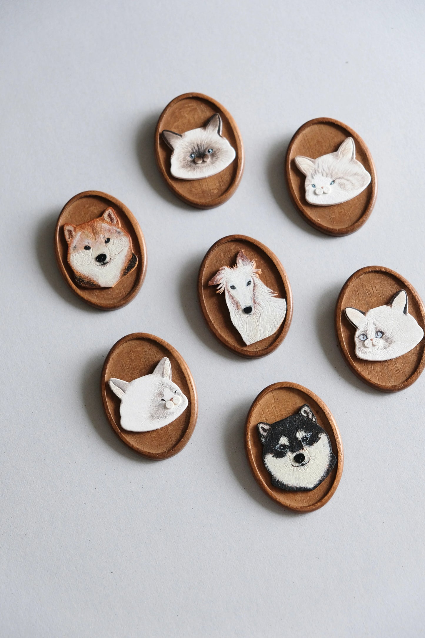 手繪皮革似顏繪(犬) - Workers Regain