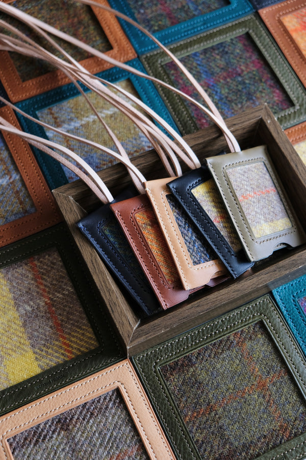 皮革拼布行李牌