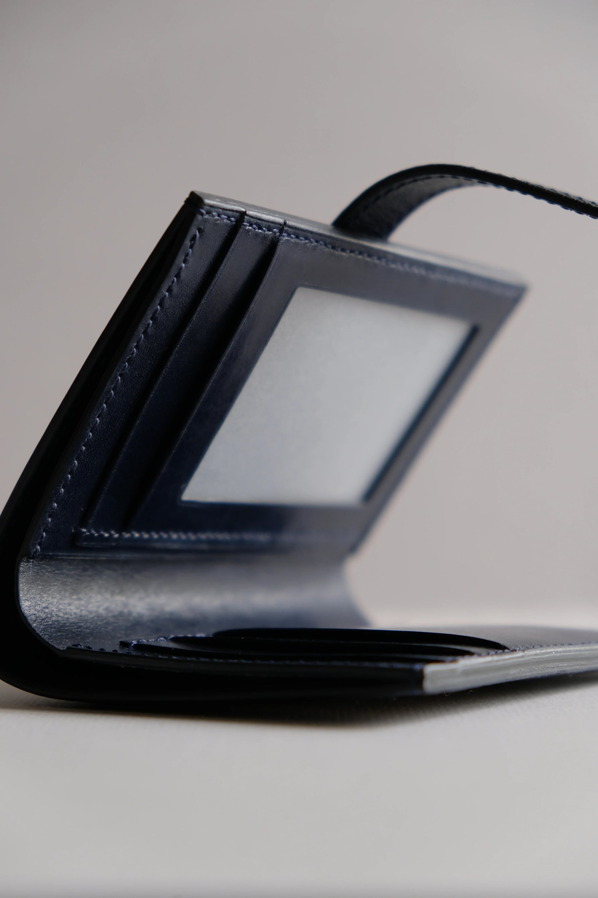 Harris Tweed 皮革拼布銀包 - Workers Regain