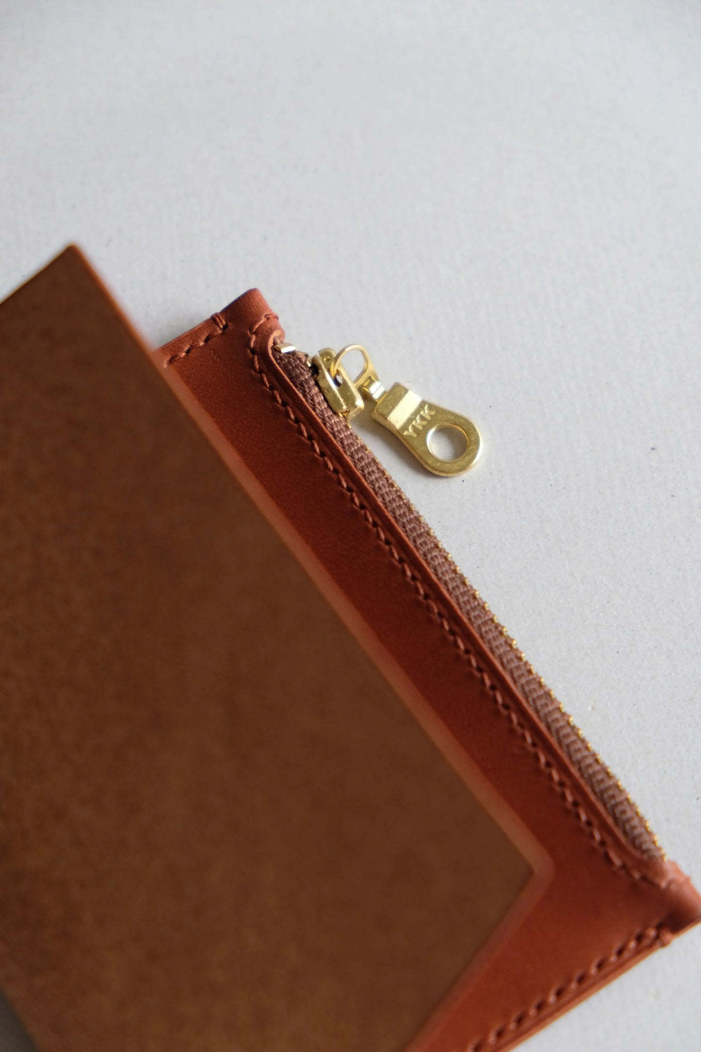 Harris Tweed 皮革拼布銀包 - Workers Regain