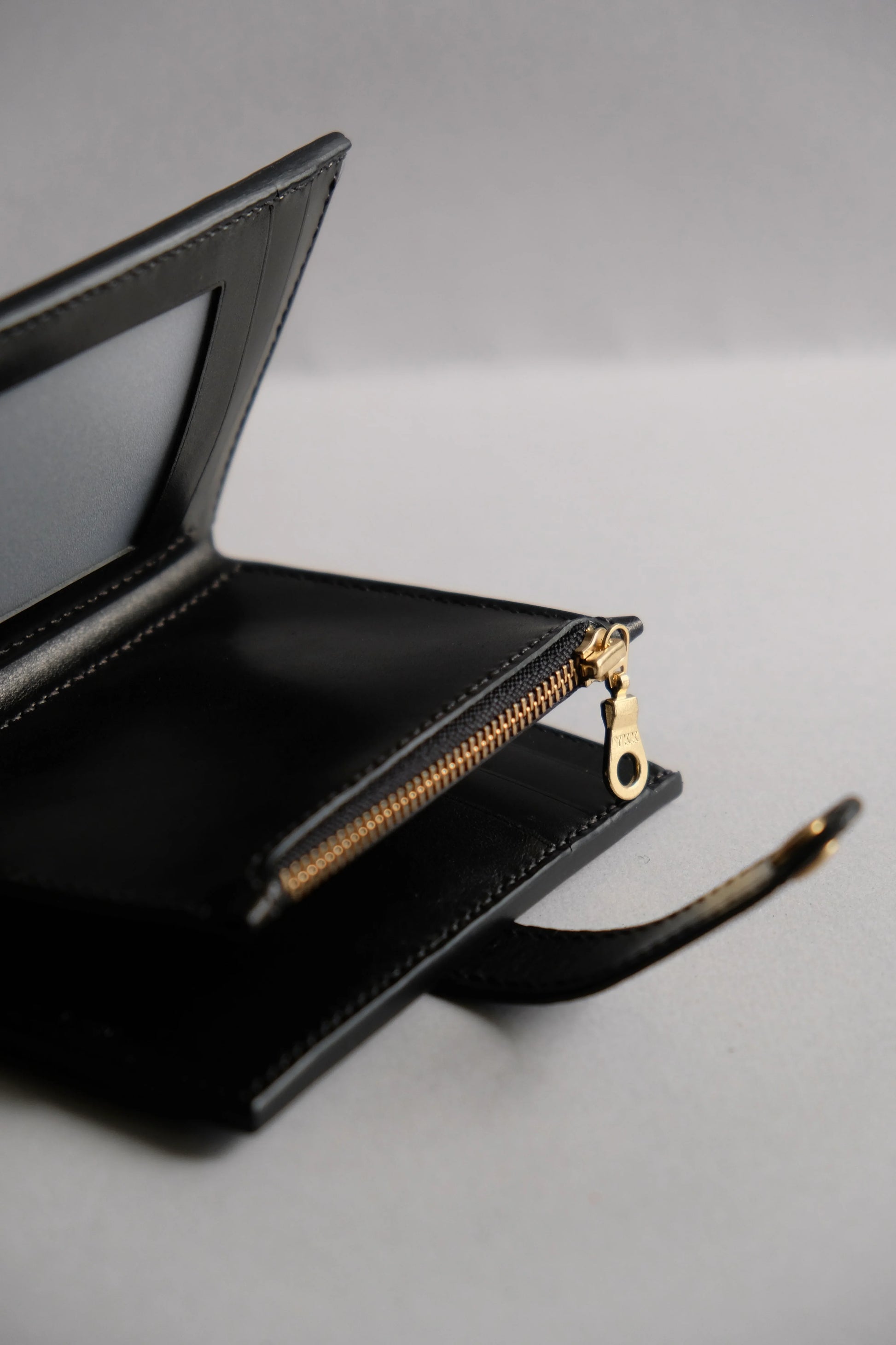 Harris Tweed 皮革拼布銀包 - Workers Regain