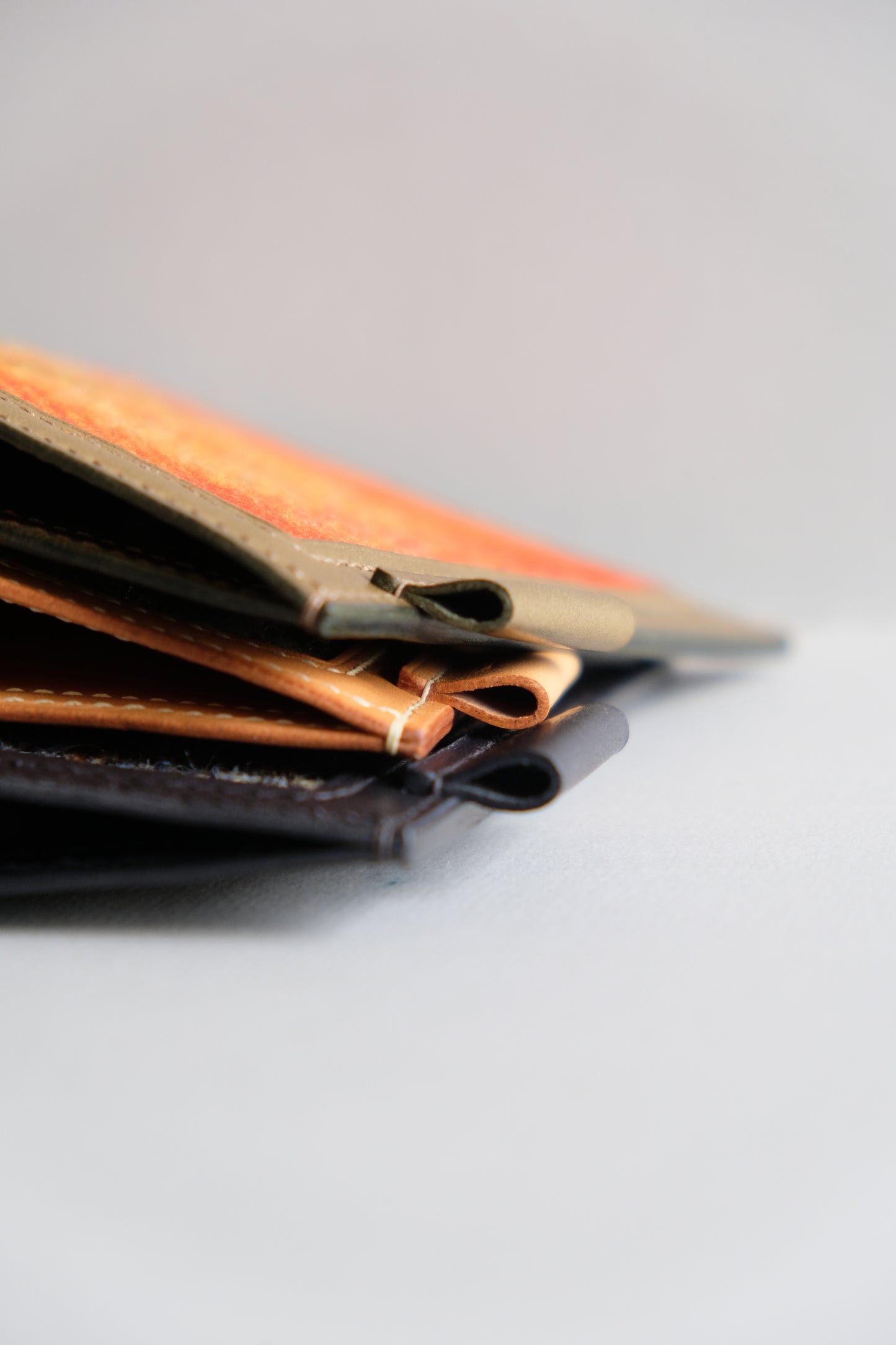 皮革拼布護照保護套