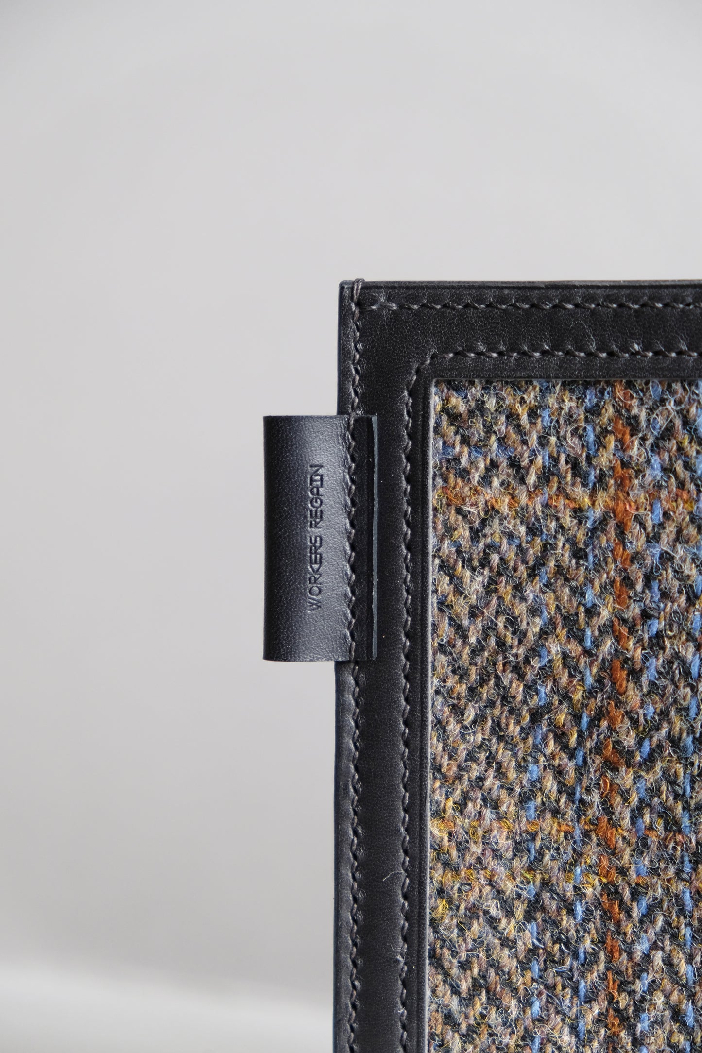 皮革拼布護照保護套