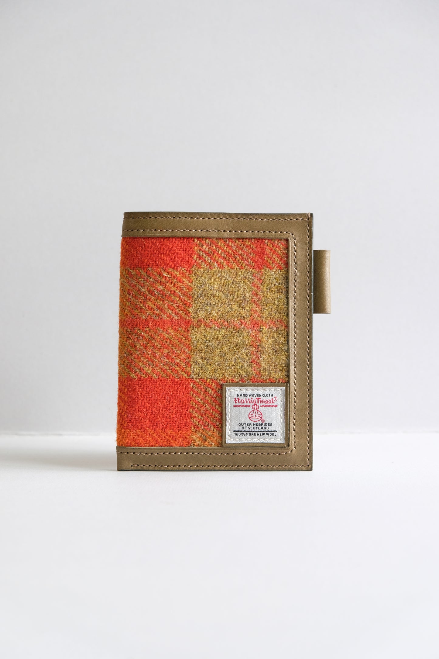 皮革拼布護照保護套