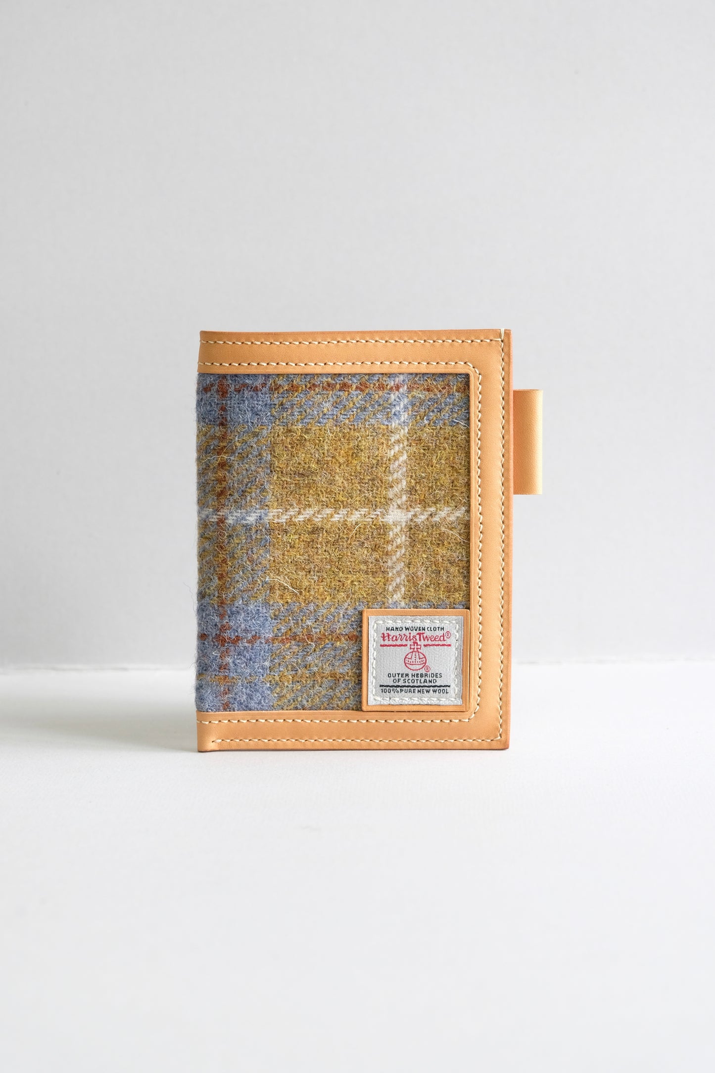 皮革拼布護照保護套