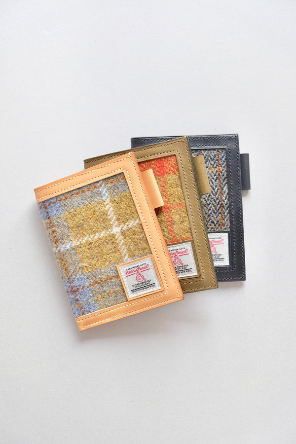 皮革拼布護照保護套