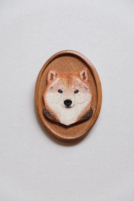 手繪皮革似顏繪(犬) - Workers Regain