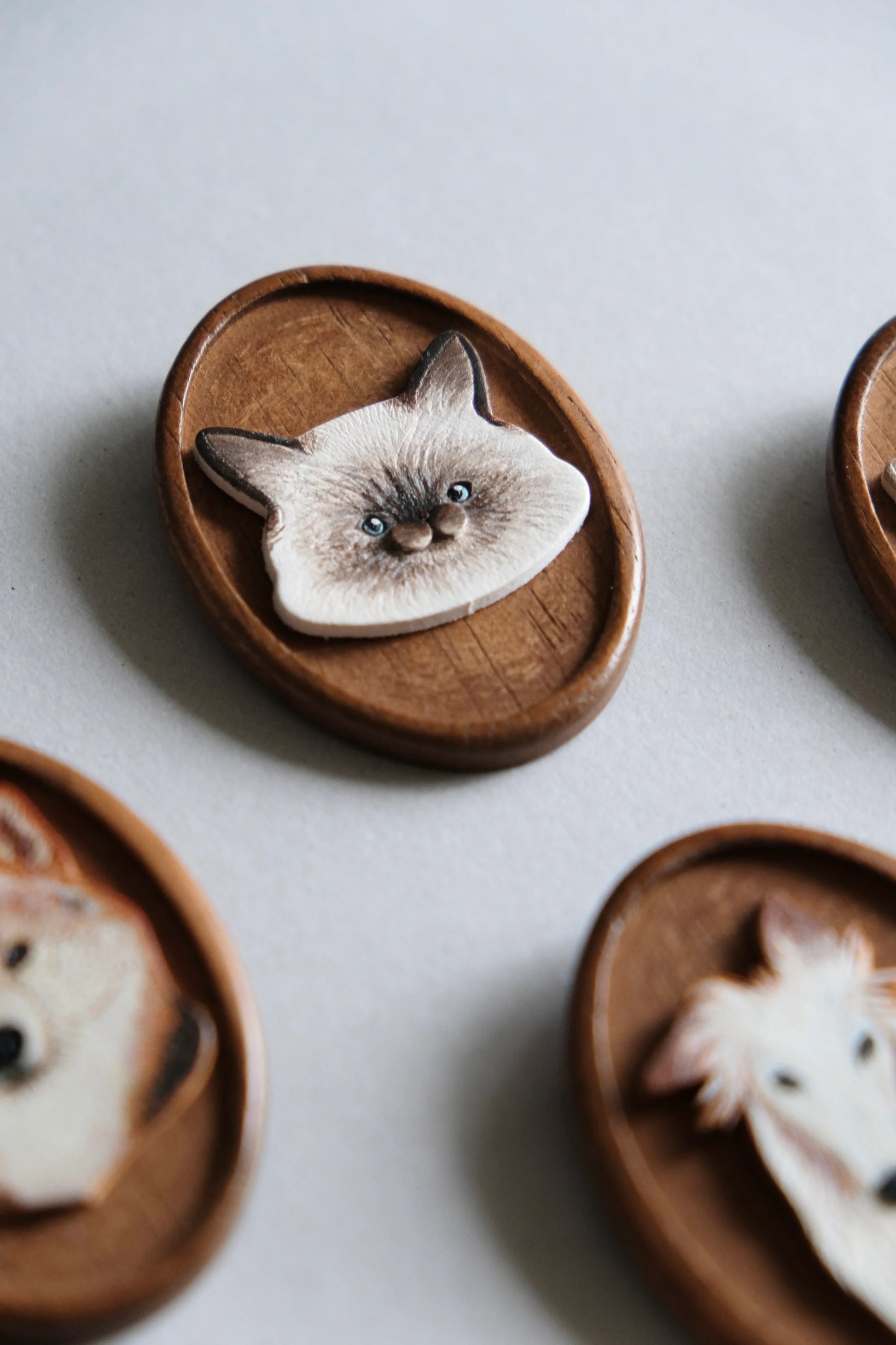 手繪皮革似顏繪(貓) - Workers Regain