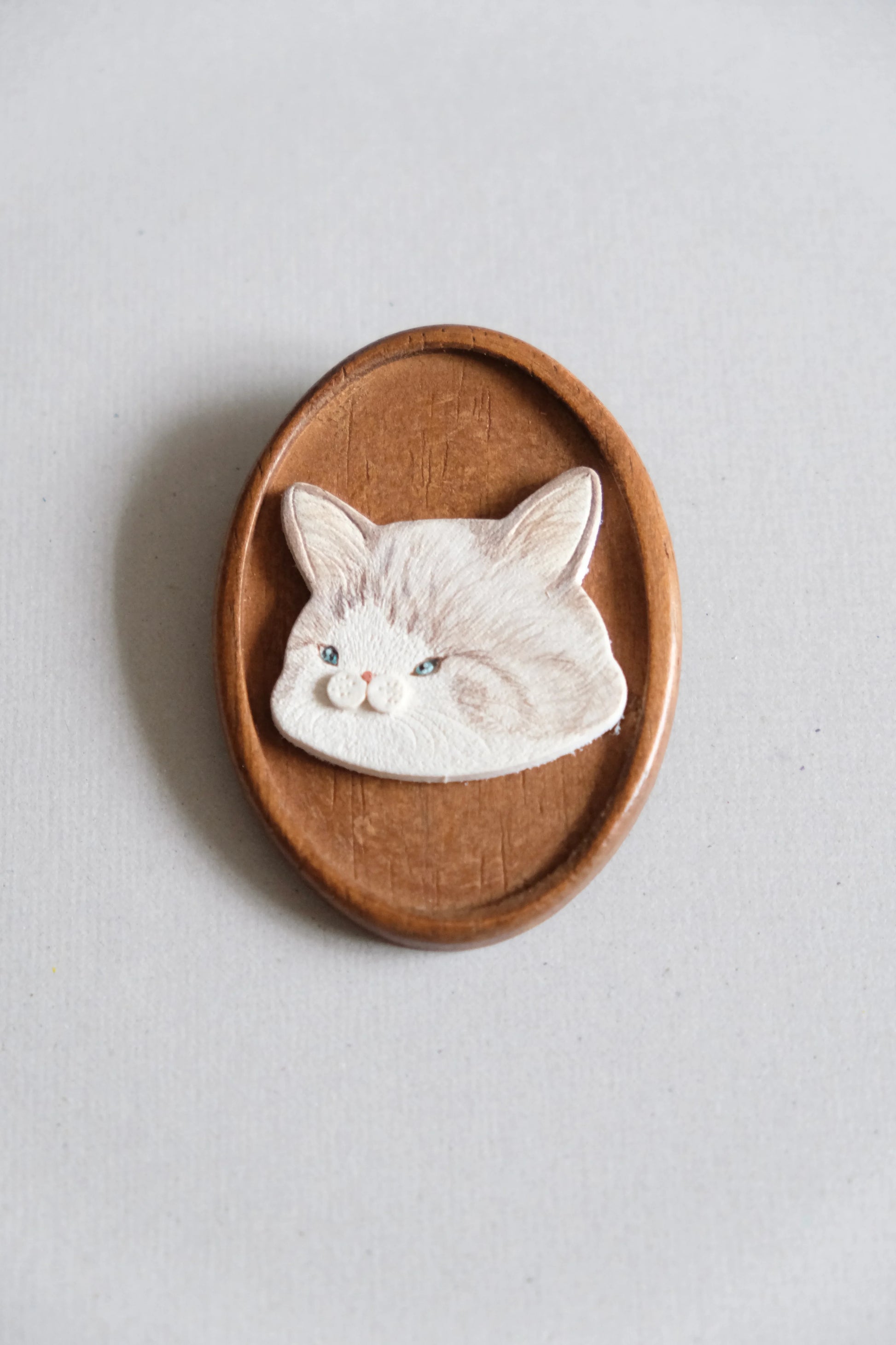 手繪皮革似顏繪(貓) - Workers Regain