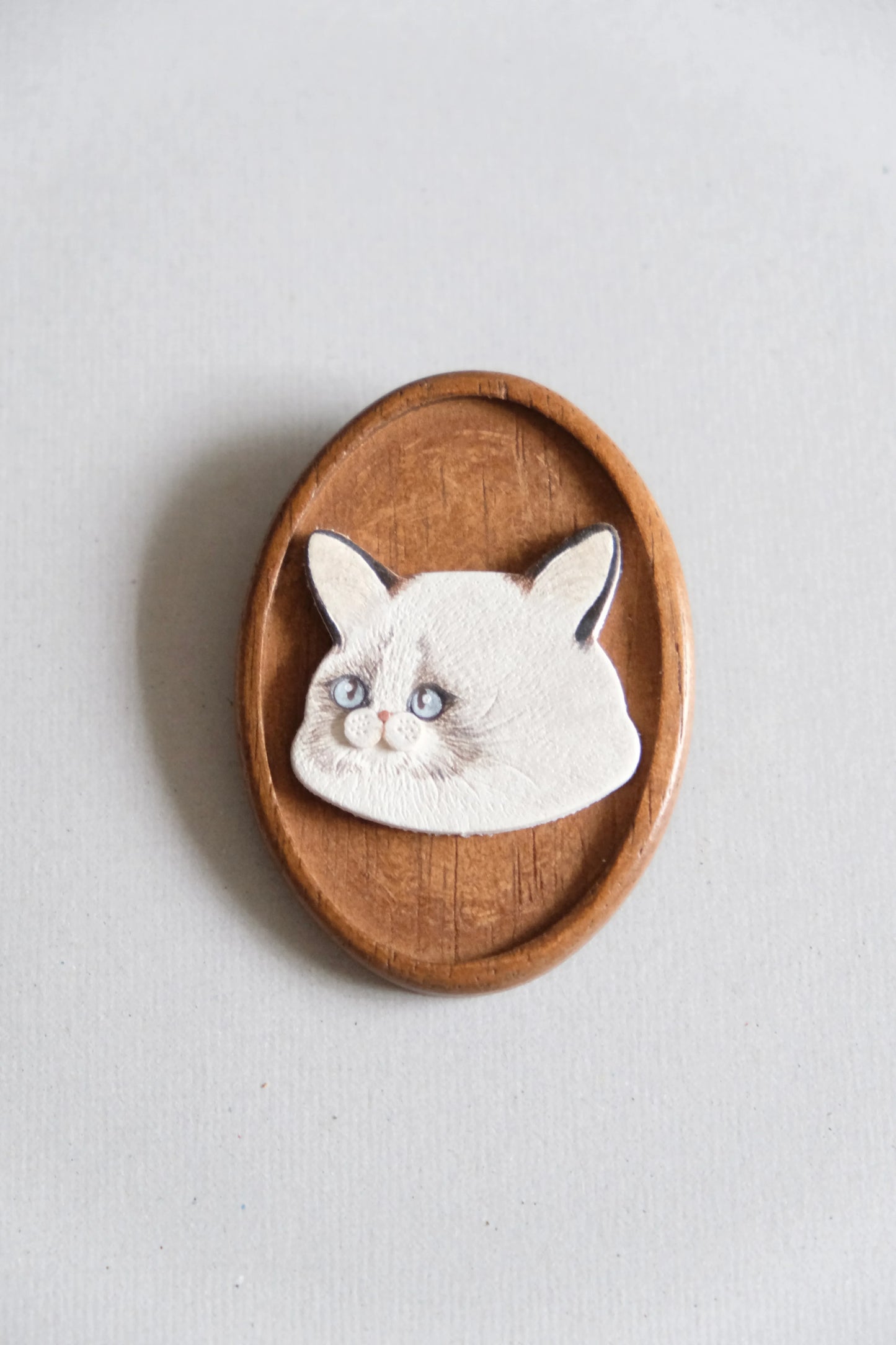 手繪皮革似顏繪(貓) - Workers Regain