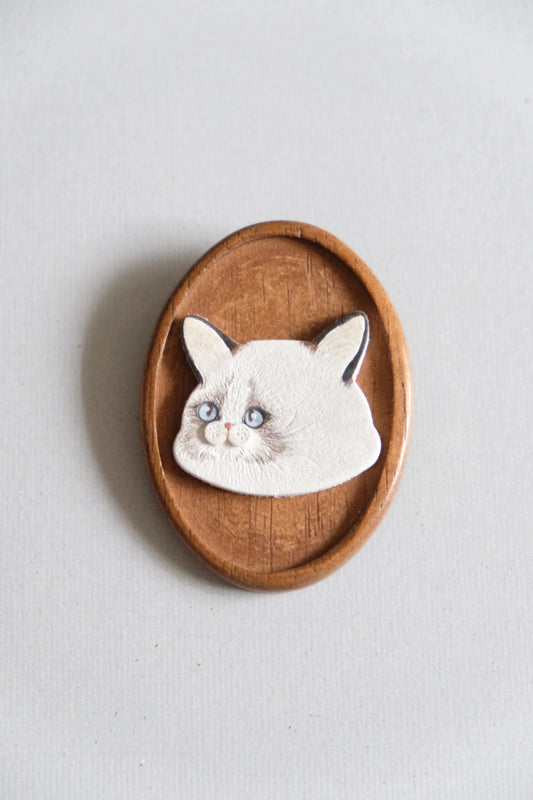 手繪皮革似顏繪(貓) - Workers Regain