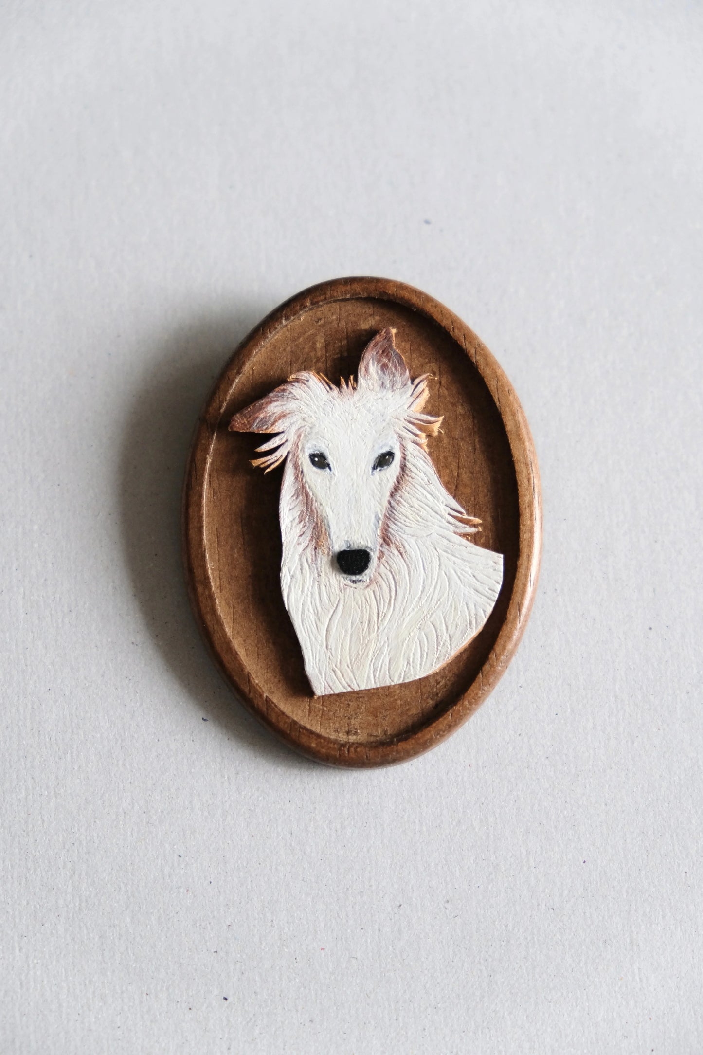 手繪皮革似顏繪(犬) - Workers Regain